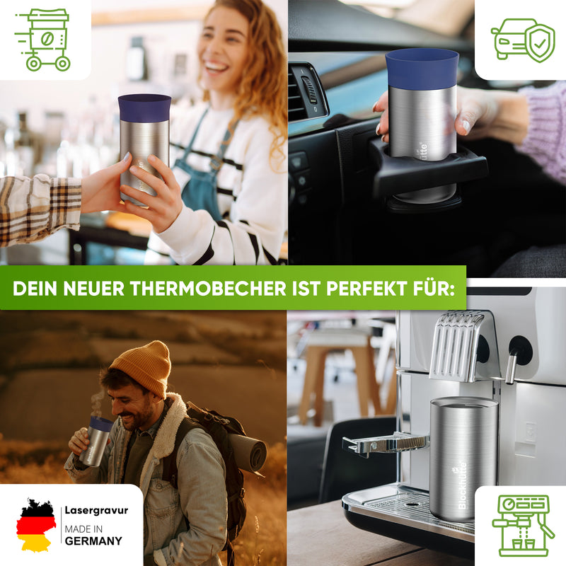 Individual Gravur für den Edelstahl Thermobecher